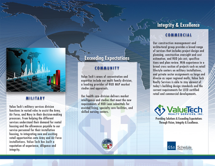 ValueTech 3-fold Brochure Brochure inside